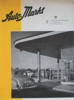 "Auto Markt" Vogel Automobile-Magazine 1955 Borgward Motive (5204)